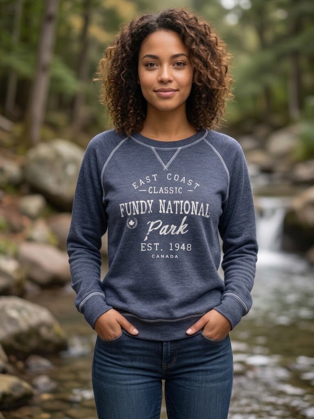 Fundy Graphic Apparel East Coast Classic Fundy National Park Crewneck Sweatshirt